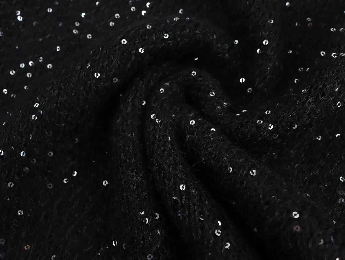 SEQUIN KNITTED SWEATER VEST