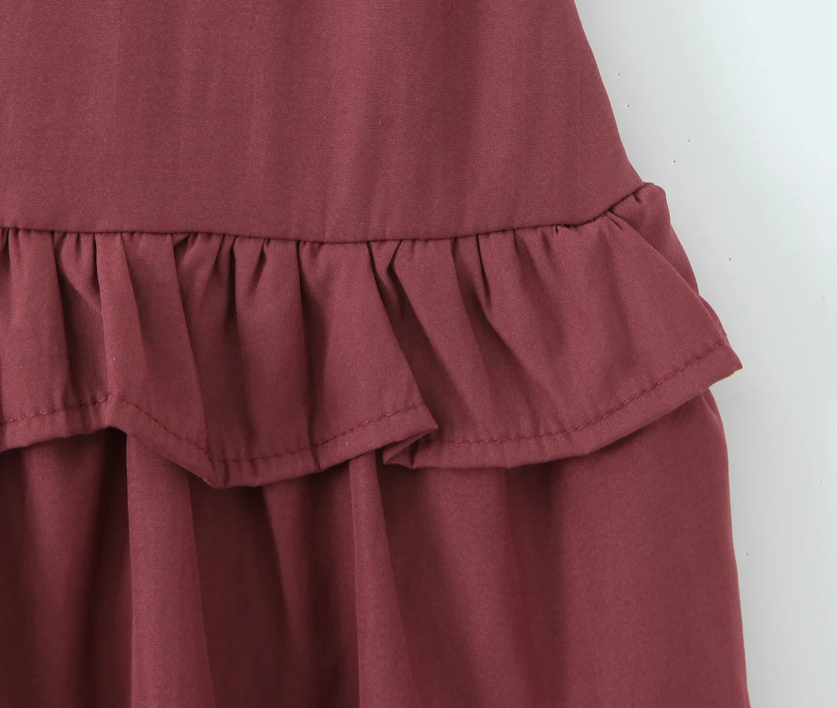 JOARDA RUFFLE MINI DRESS