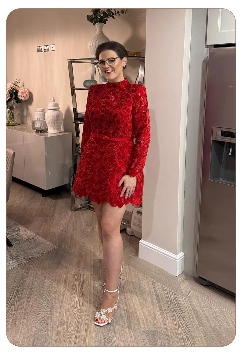 MARIA LACE MINI DRESS