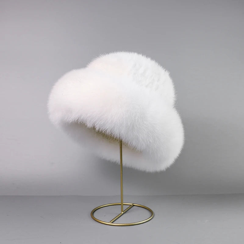 STELLA REAL MINK FUR CAP