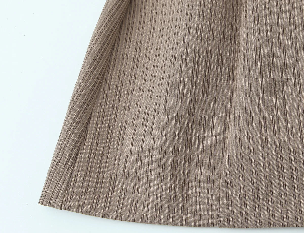 NEVA STRIPED MINI DRESS