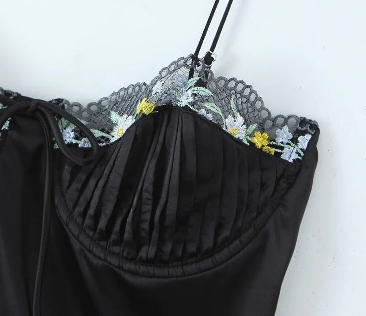 TRINETTE MINI DRESS BLACK