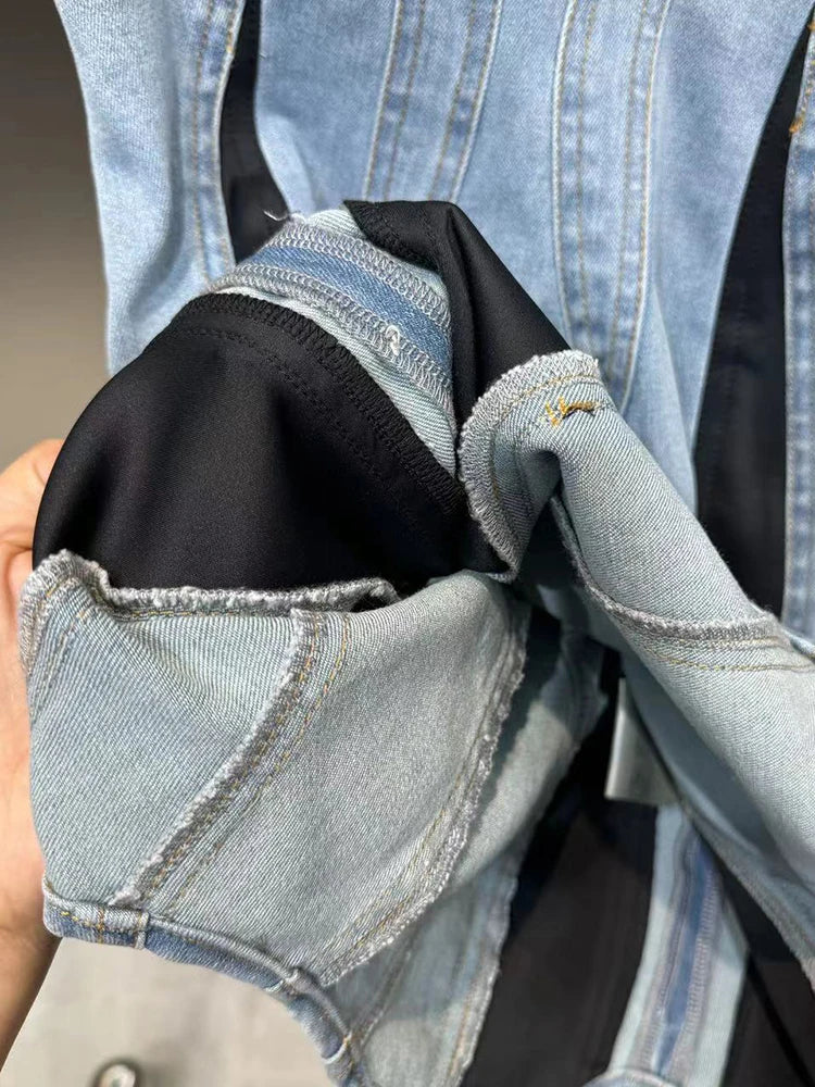 MATILDE DENIM MINI DRESS