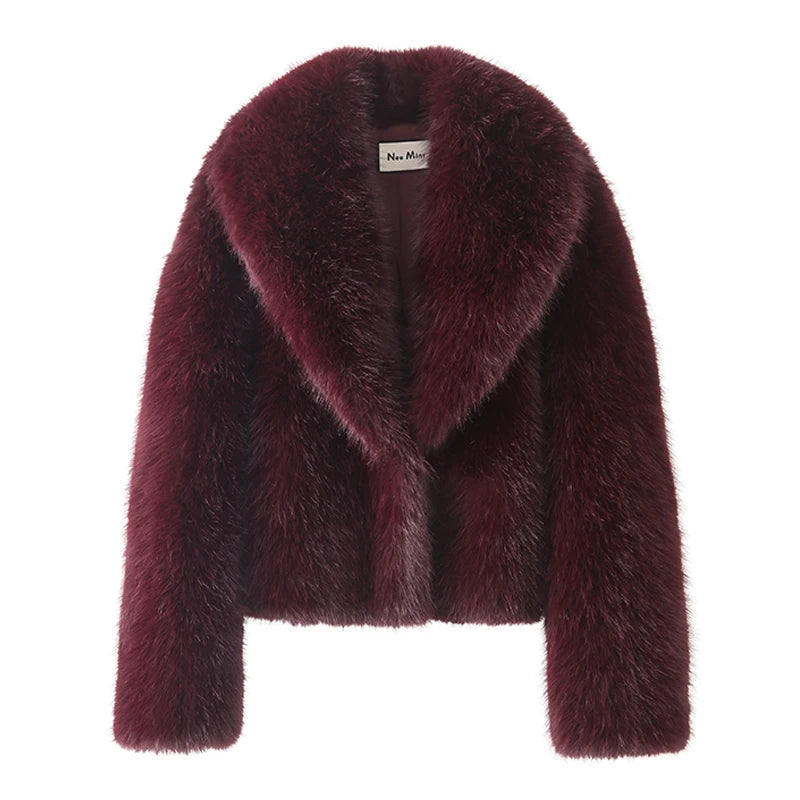 SAMONA FAUX FUR COAT