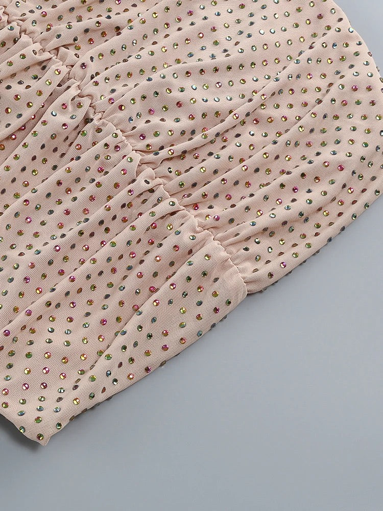 FAYETTE DIAMOND MINI DRESS