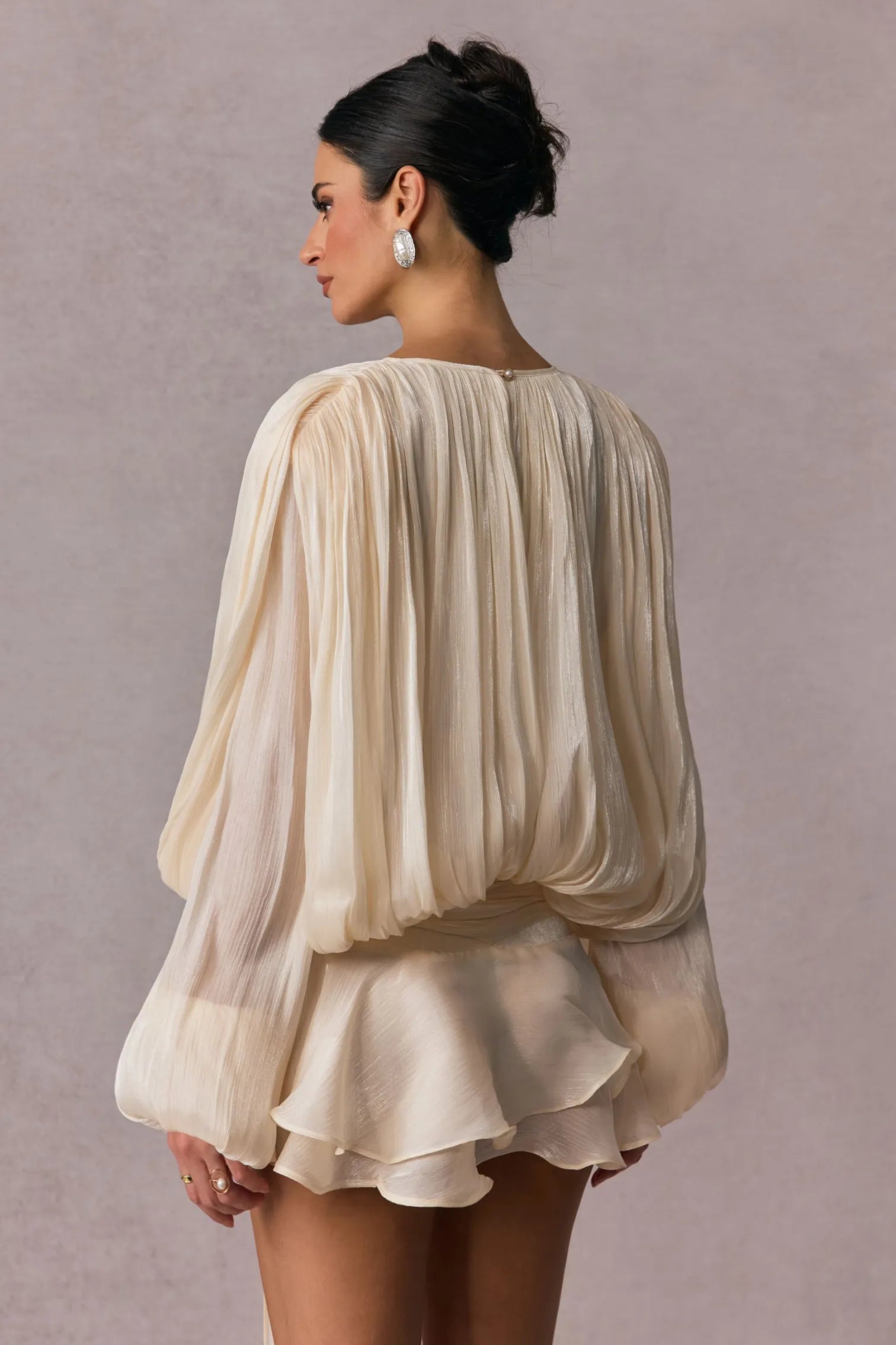 MIA RUFFLE MINI DRESS