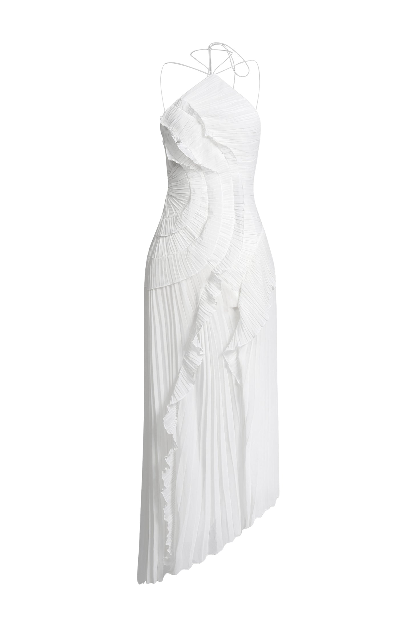 ARIA PLEATED MAXI DRESS