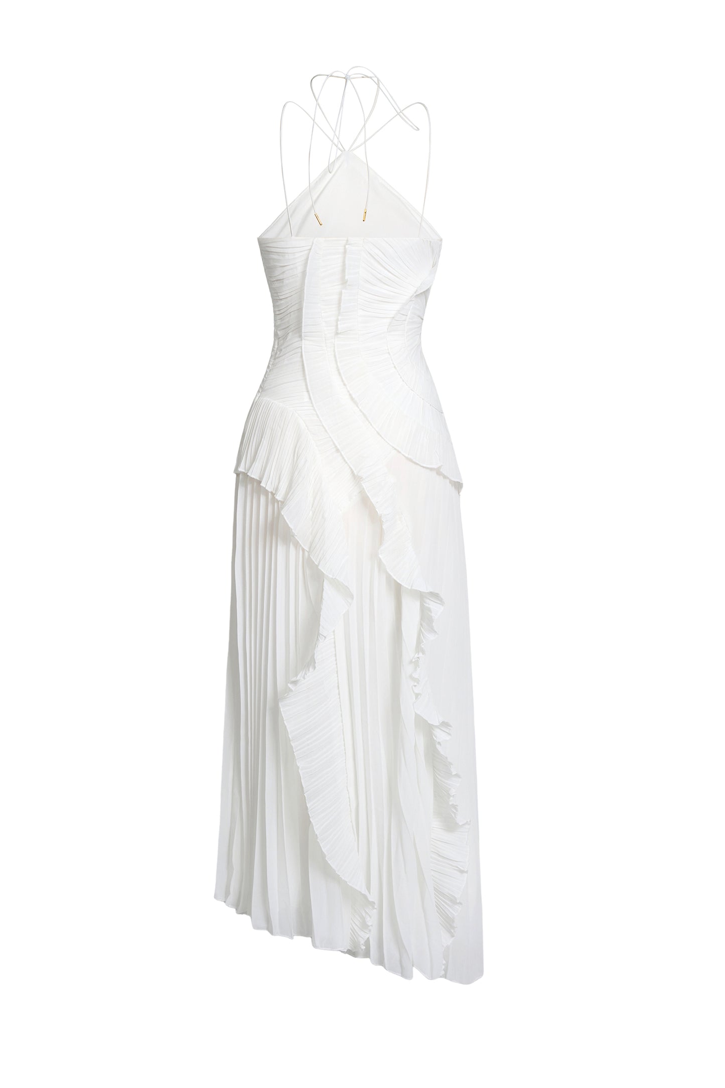 ARIA PLEATED MAXI DRESS