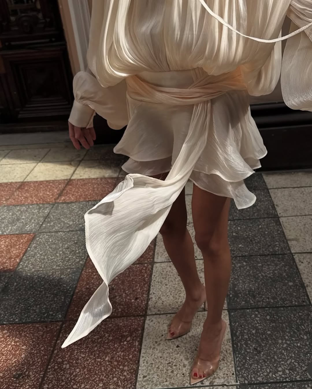 MIA RUFFLE MINI DRESS