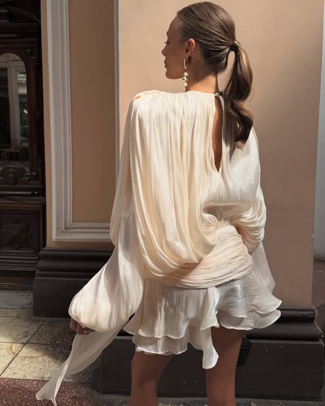 MIA RUFFLE MINI DRESS