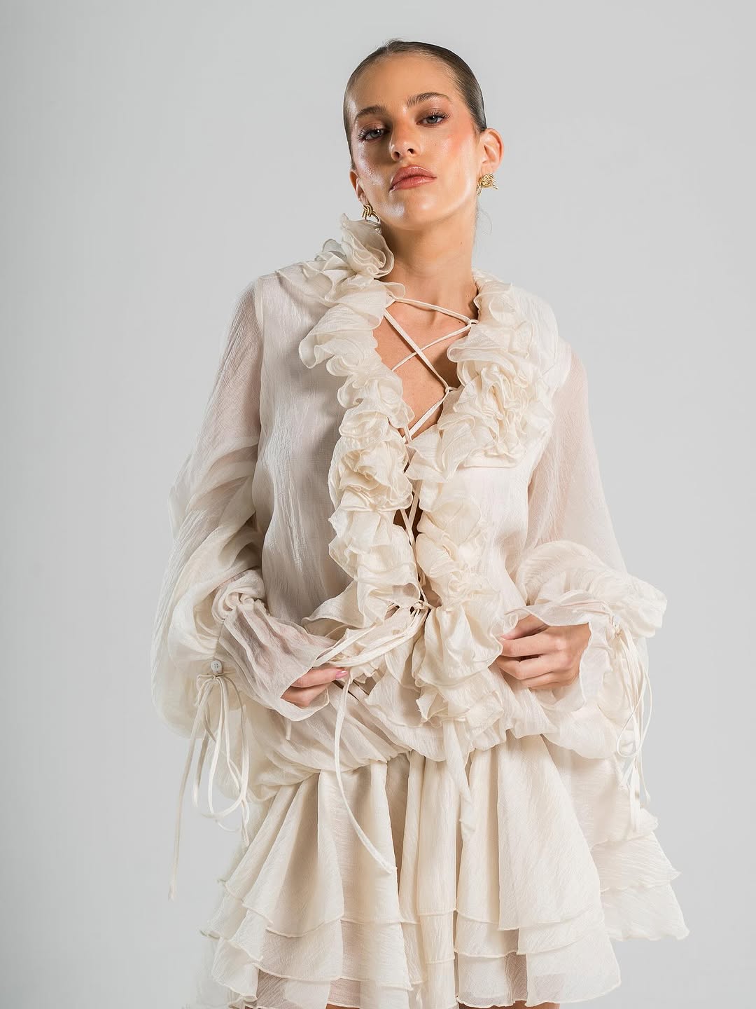 ELODIE FLORAL MINI DRESS