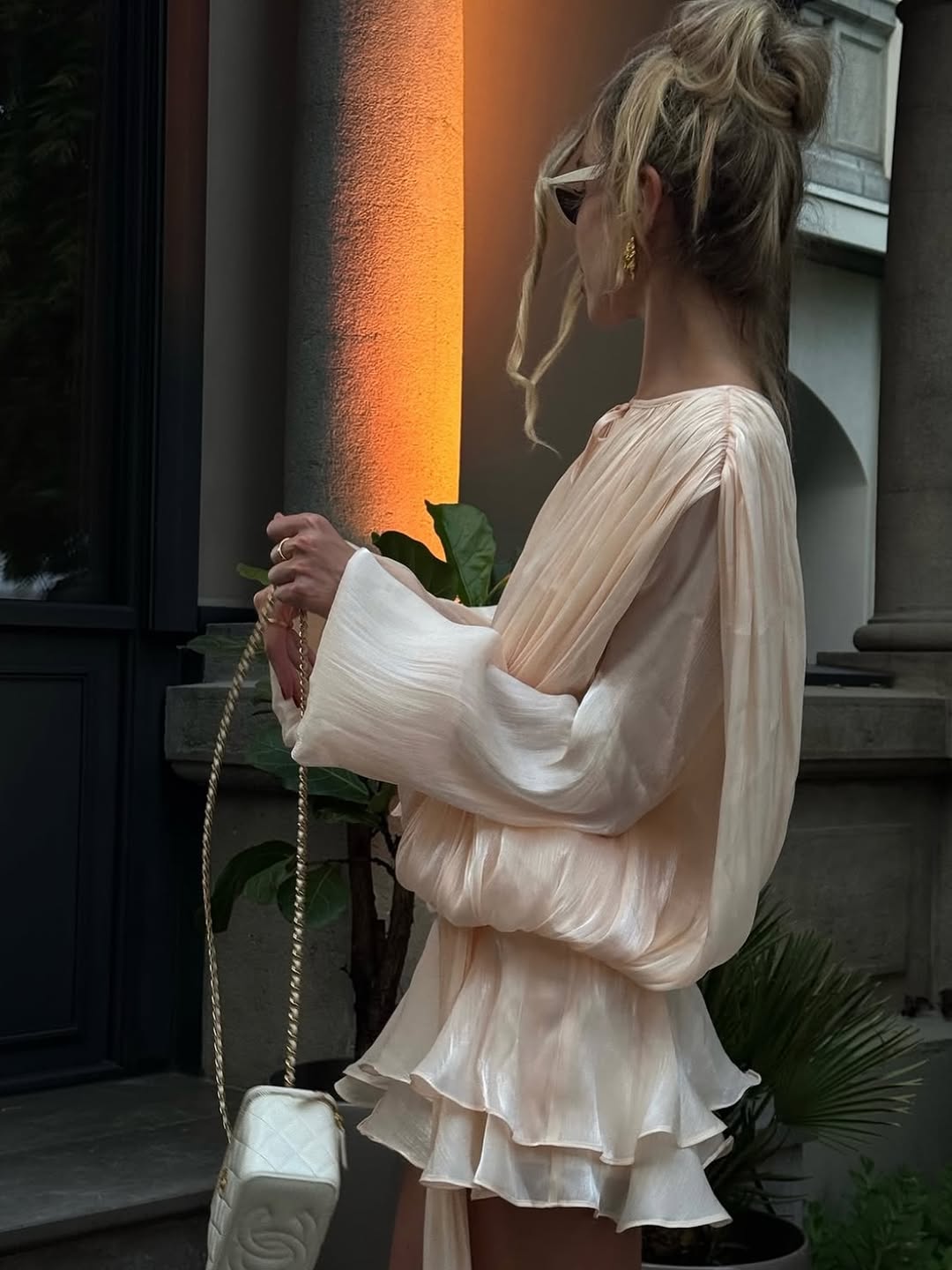 MIA RUFFLE MINI DRESS