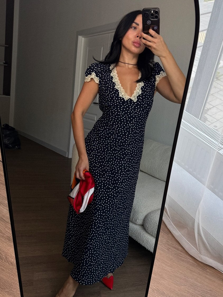 AYLIN POLKA DOT DRESS