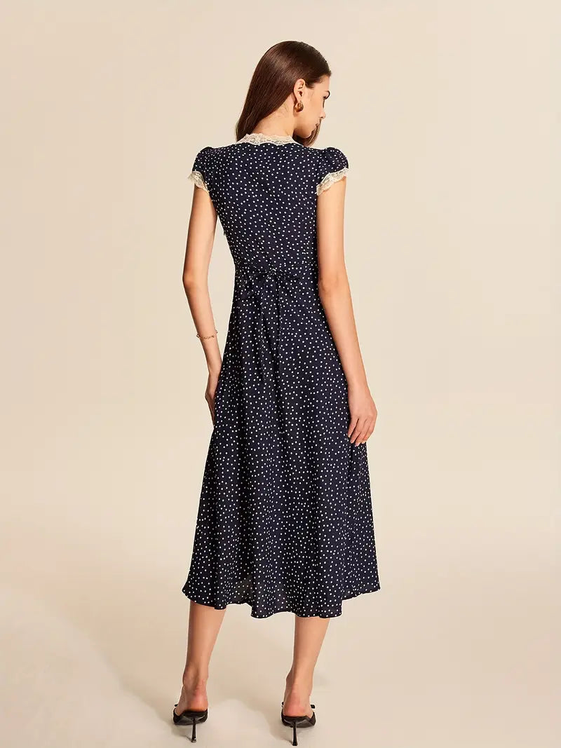 AYLIN POLKA DOT DRESS