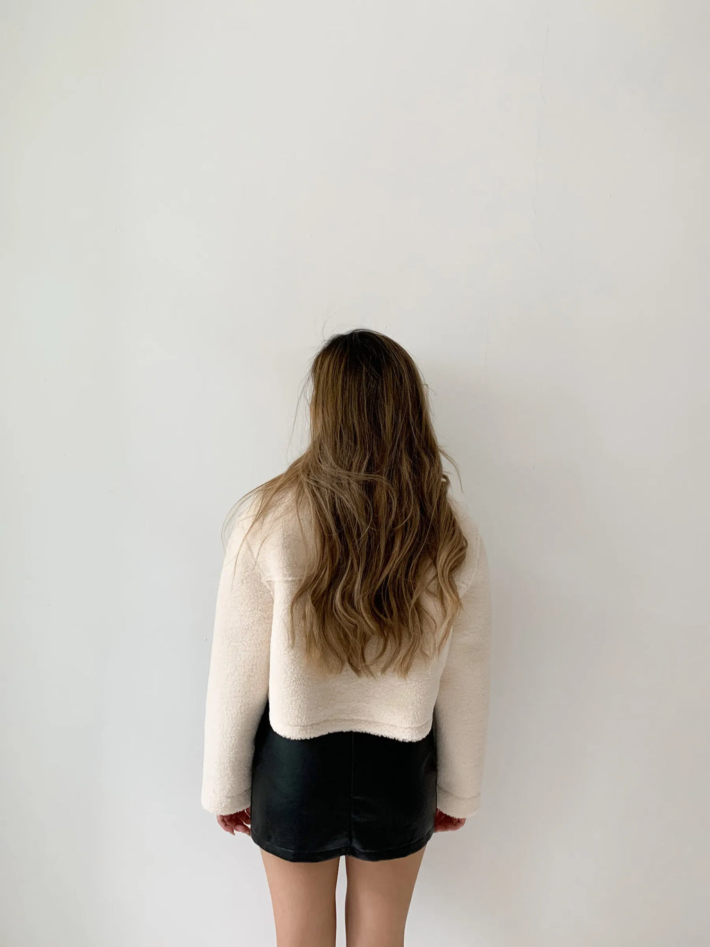 ZIA CROPPED FUR JACKET