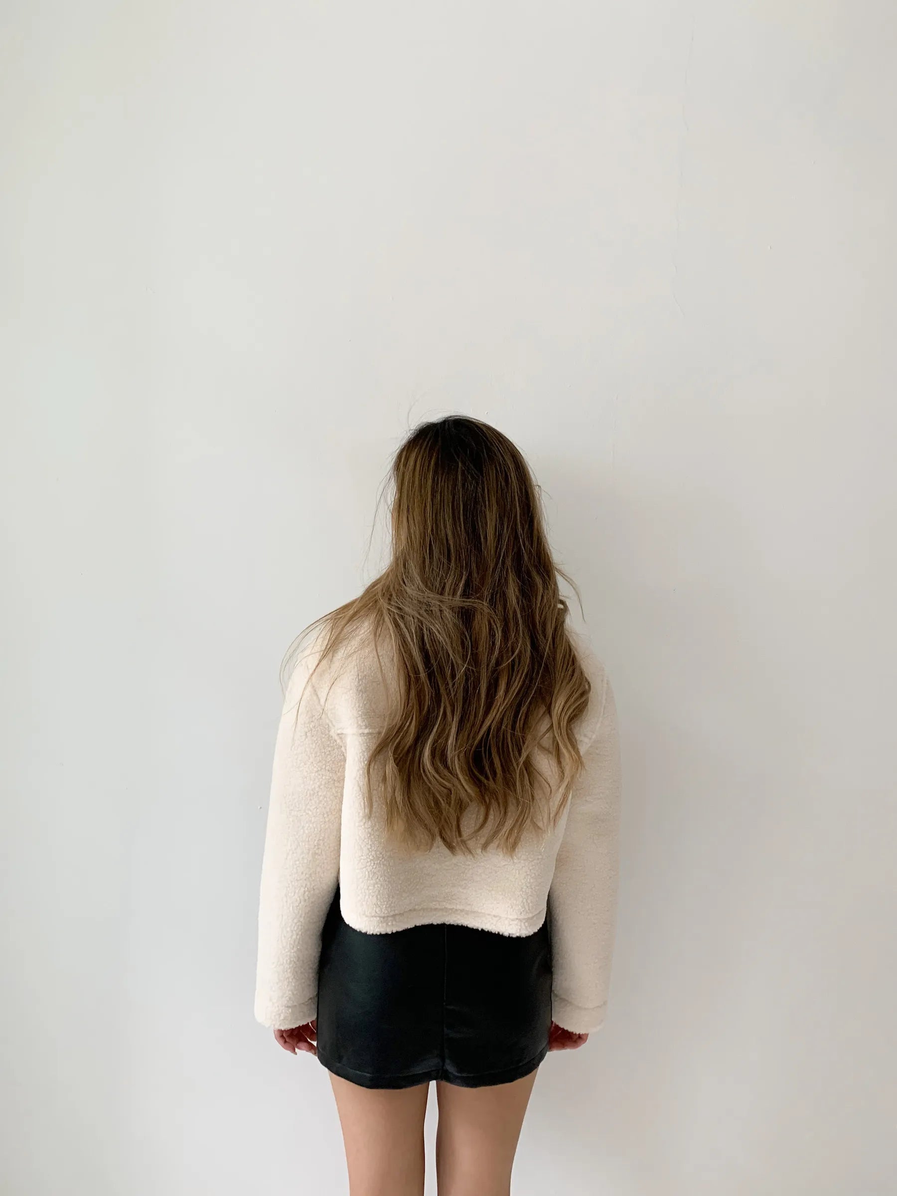 ZIA CROPPED FUR JACKET