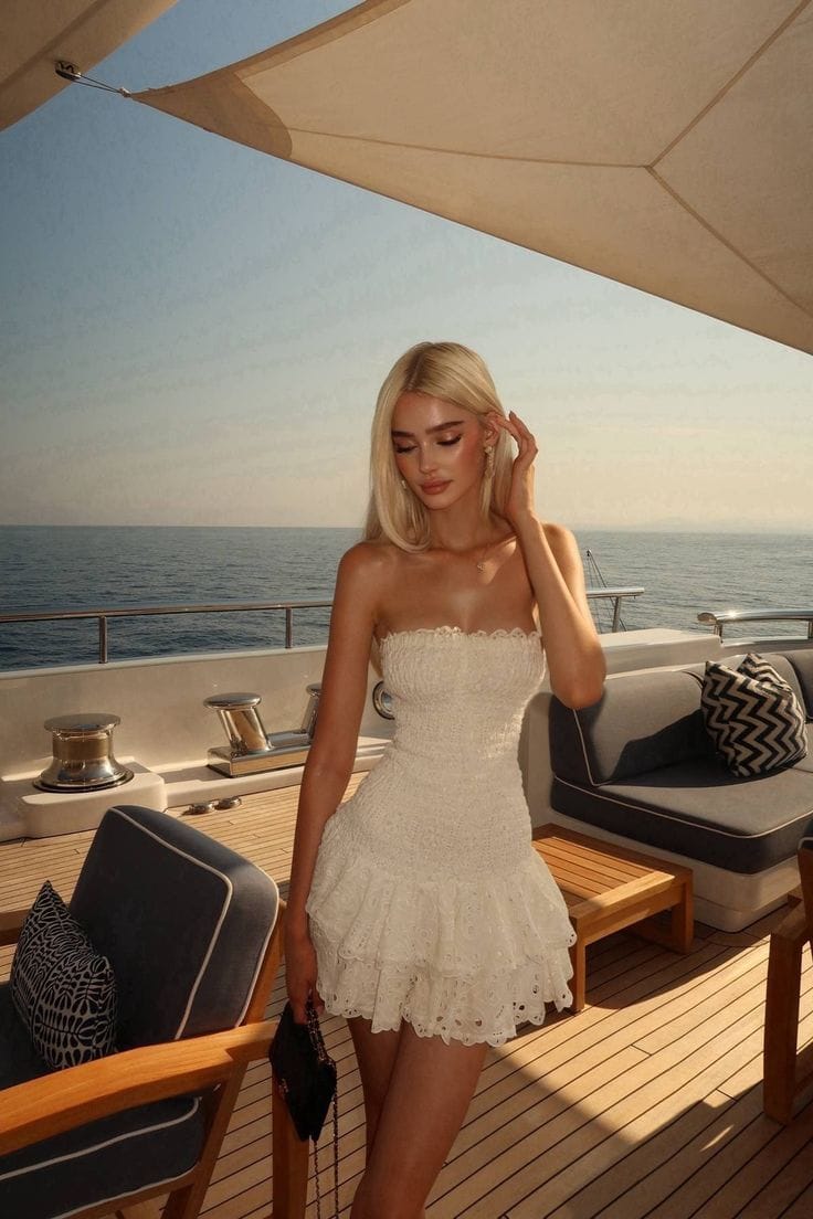 LAURA RUFFLE MINI DRESS – Marbelle Clothing