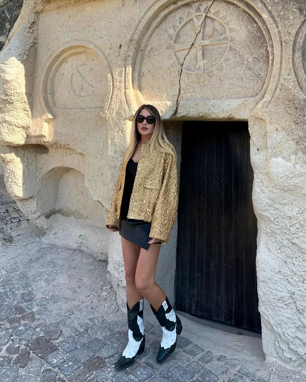 JACQUELINE SEQUIN JACKET