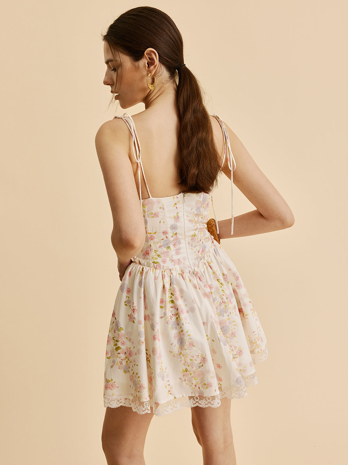 MONICA FLORAL MINI DRESS