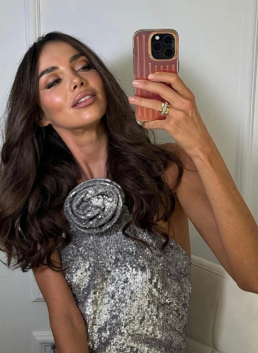 AVERIE SEQUIN MAXI DRESS