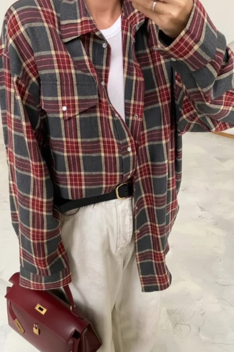 HARPER PLAID SHIRT