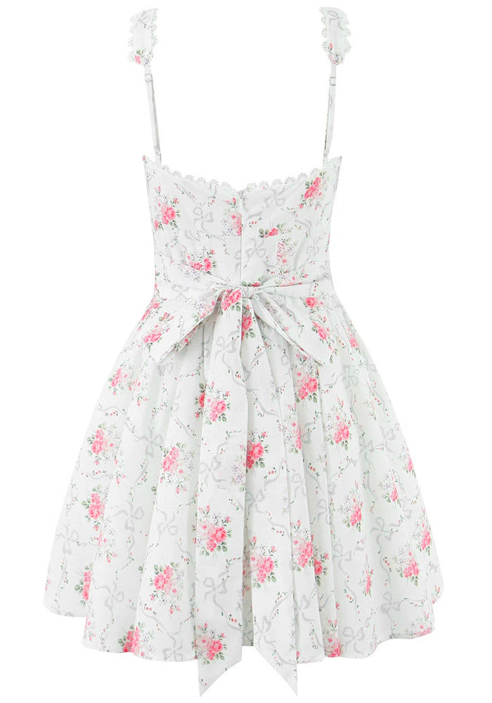 SAVANNAH FLORAL MINI DRESS