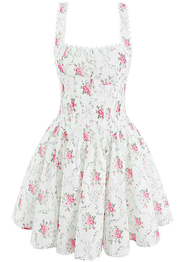 SAVANNAH FLORAL MINI DRESS