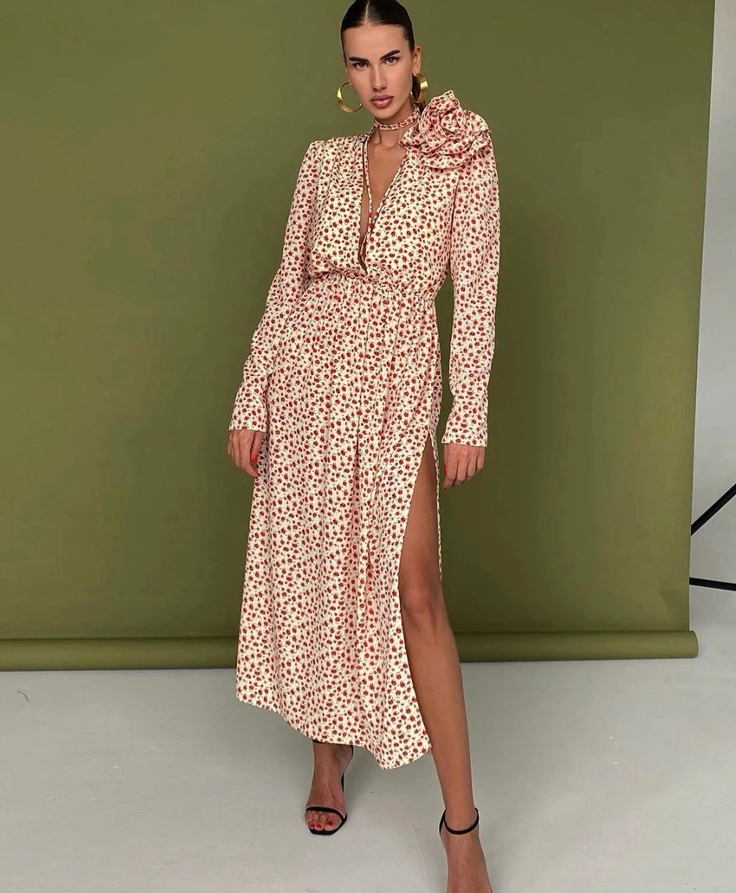 ERNAS MIDI DRESS