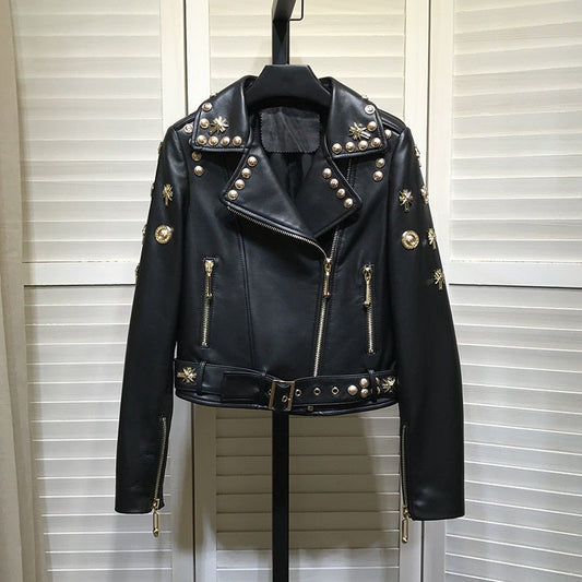 MAYA LEATHER JACKET