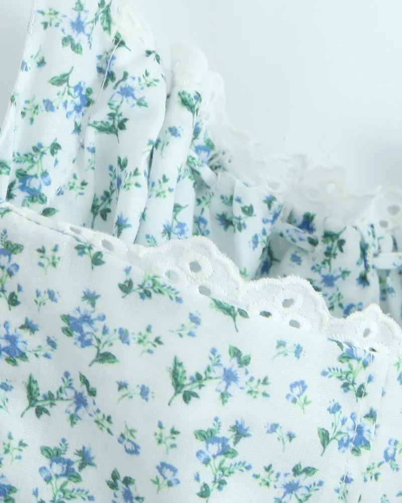 MILA FLORAL MIDI DRESS