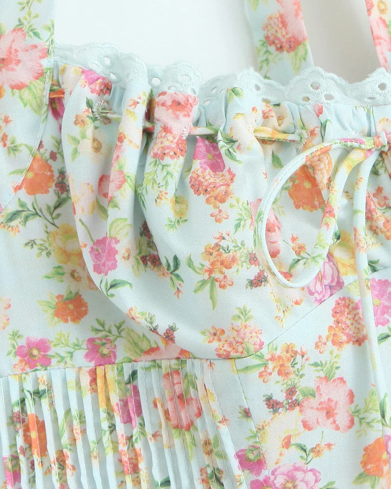 MILA FLORAL MIDI DRESS