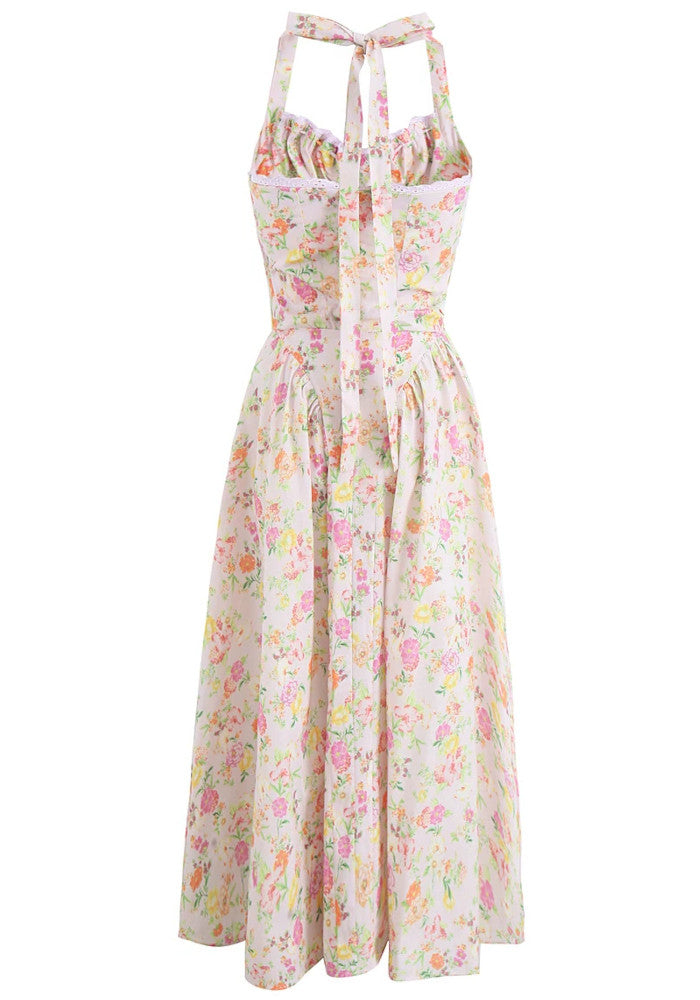 MILA FLORAL MIDI DRESS