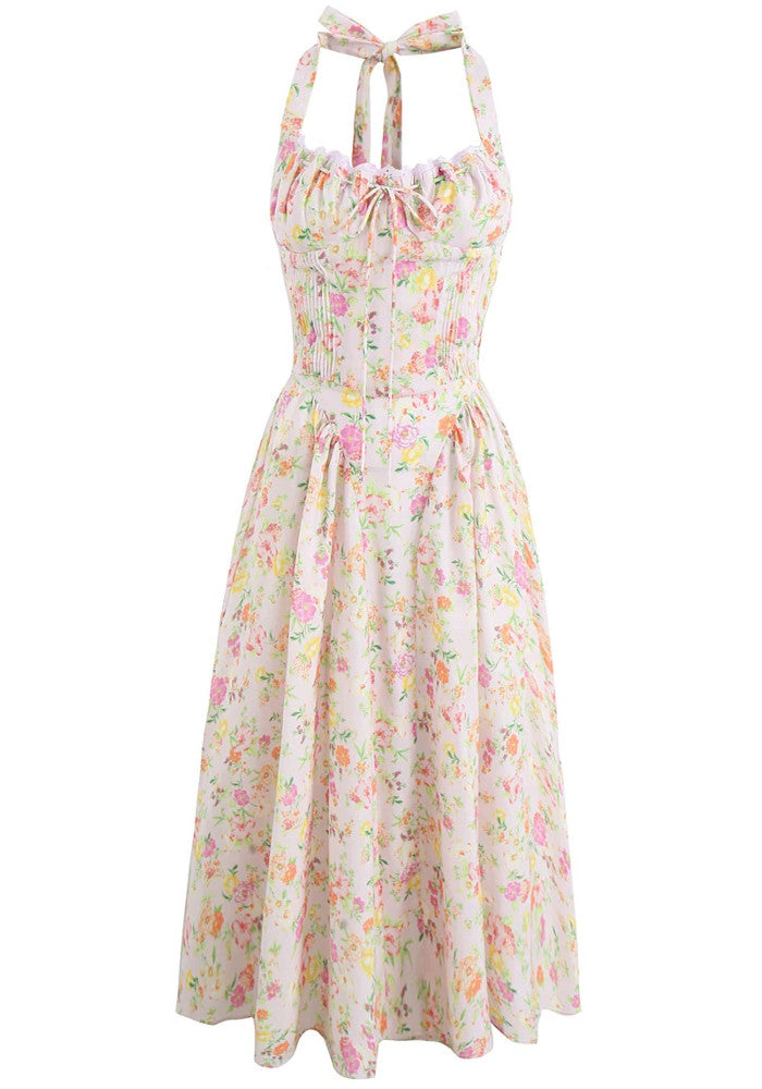 MILA FLORAL MIDI DRESS
