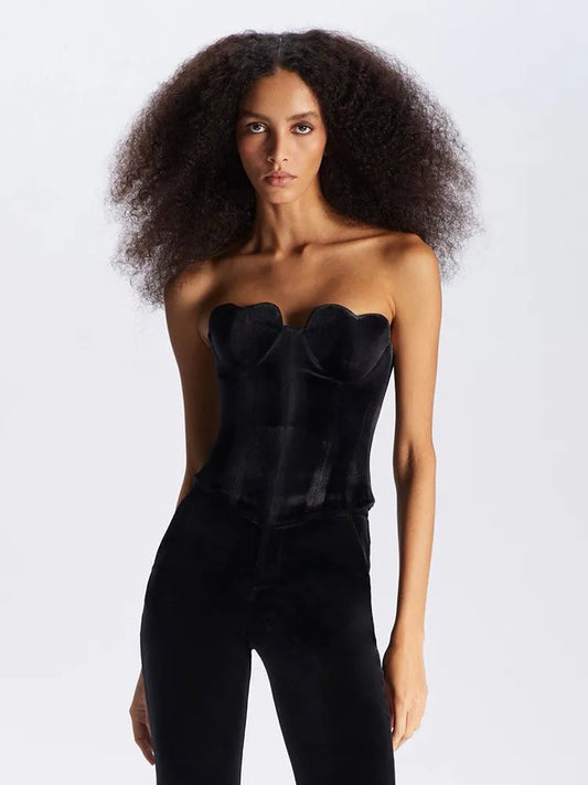 STACY HEART SHAPED TOP