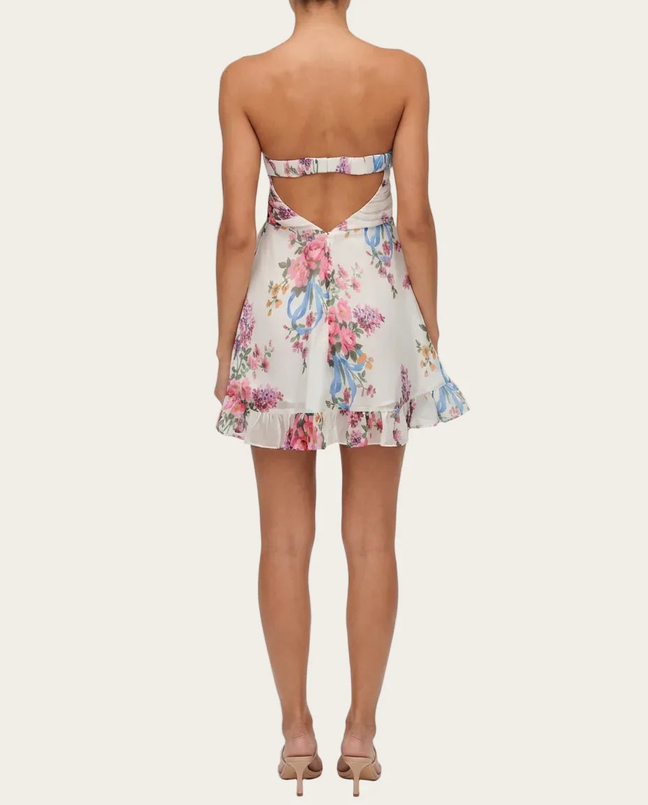 TEAGAN FLORAL MINI DRESS – Shop Marbelle