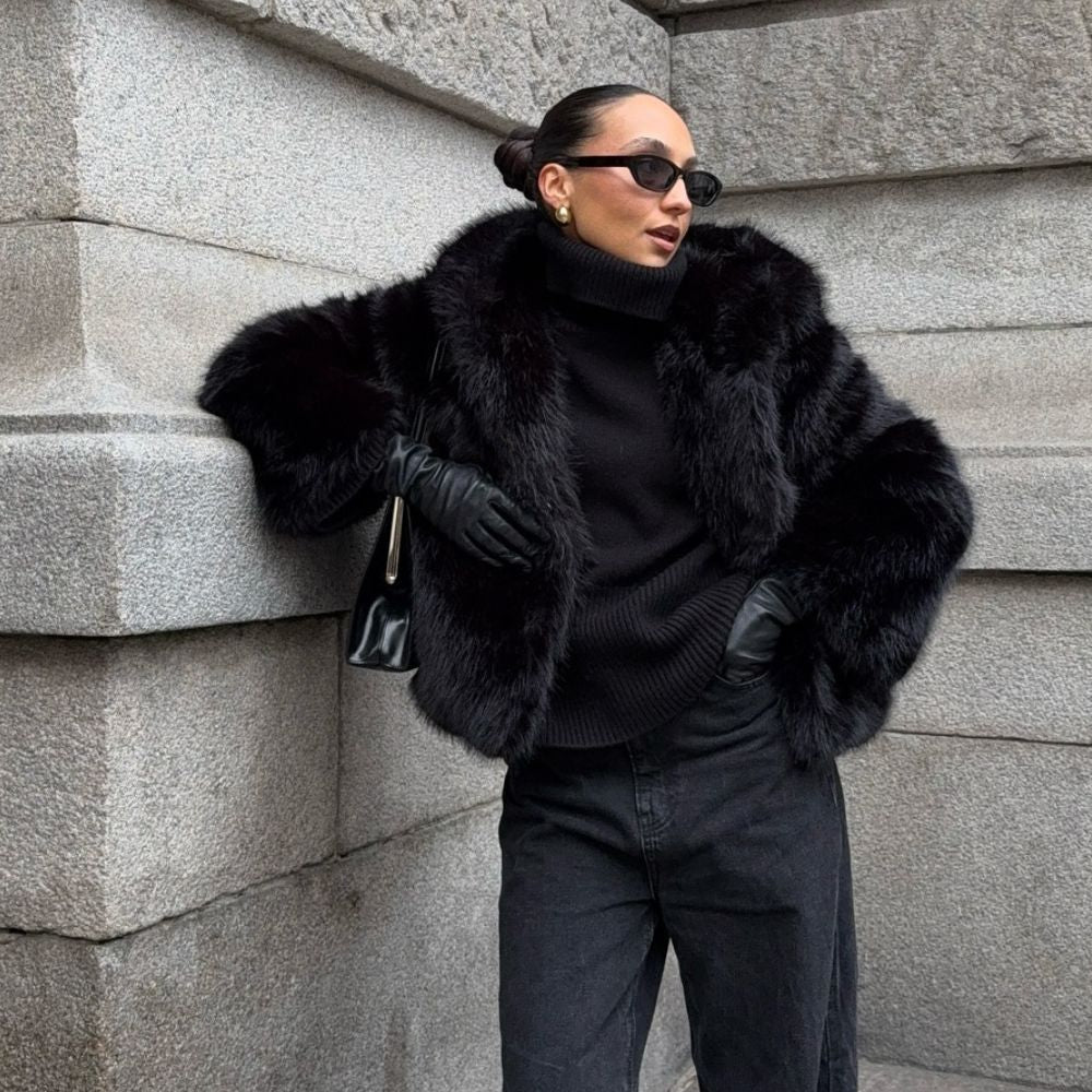 SAMONA FAUX FUR COAT