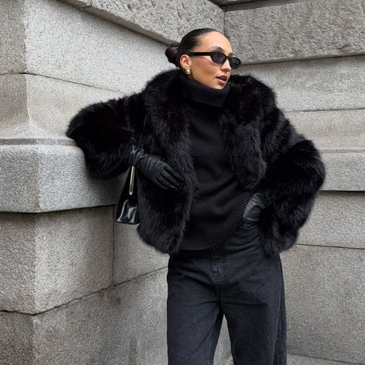 SAMONA FAUX FUR COAT