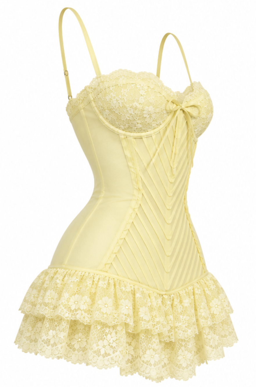 Madison Beer Corset Dress 1