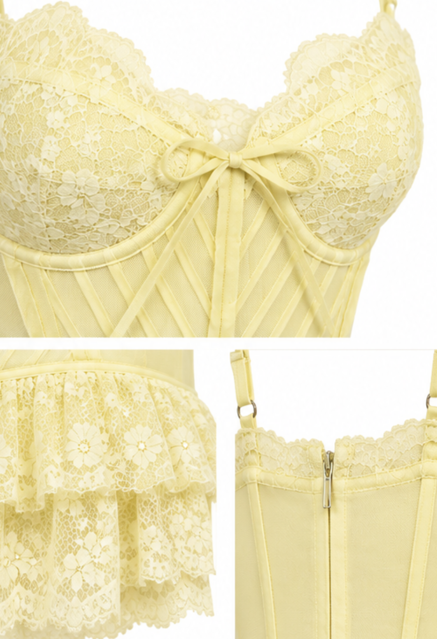 Madison Beer Corset Dress 2