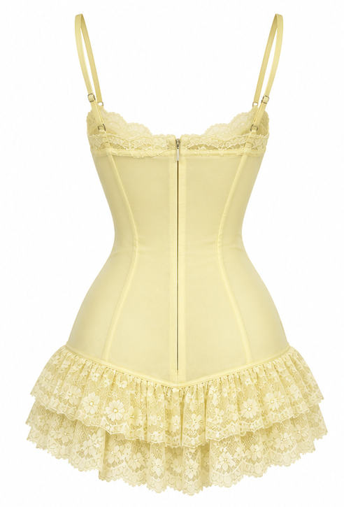 Madison Beer Corset Dress 3