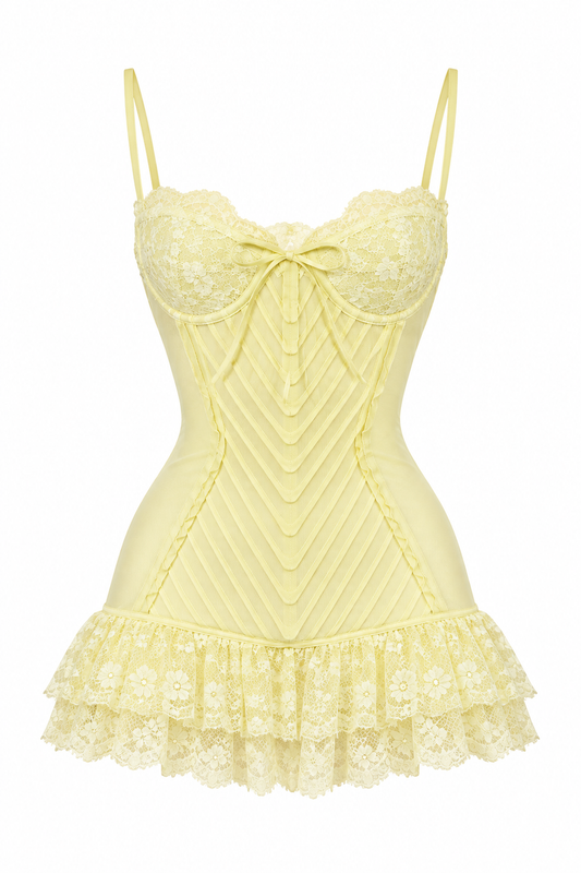 Madison Beer Corset Dress