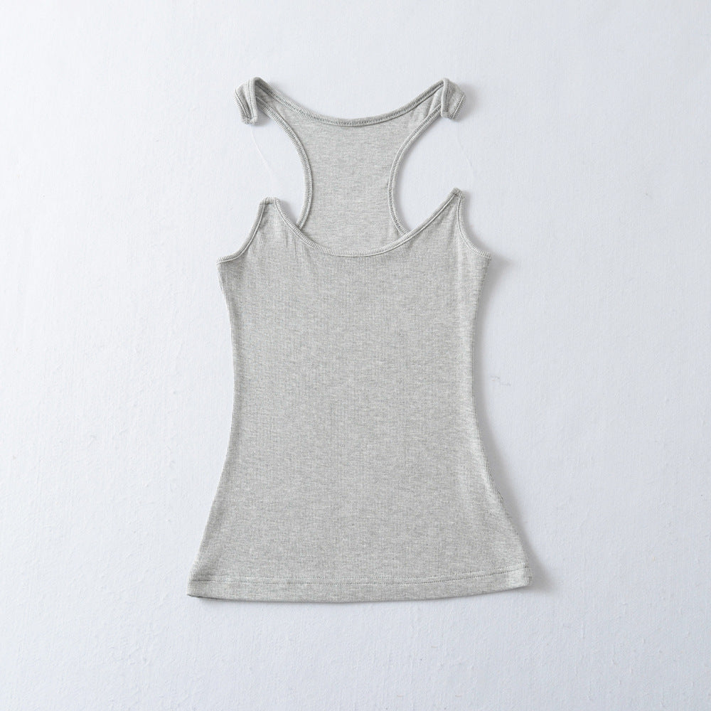 ASPIN INVISIBLE STRAP TANK TOP