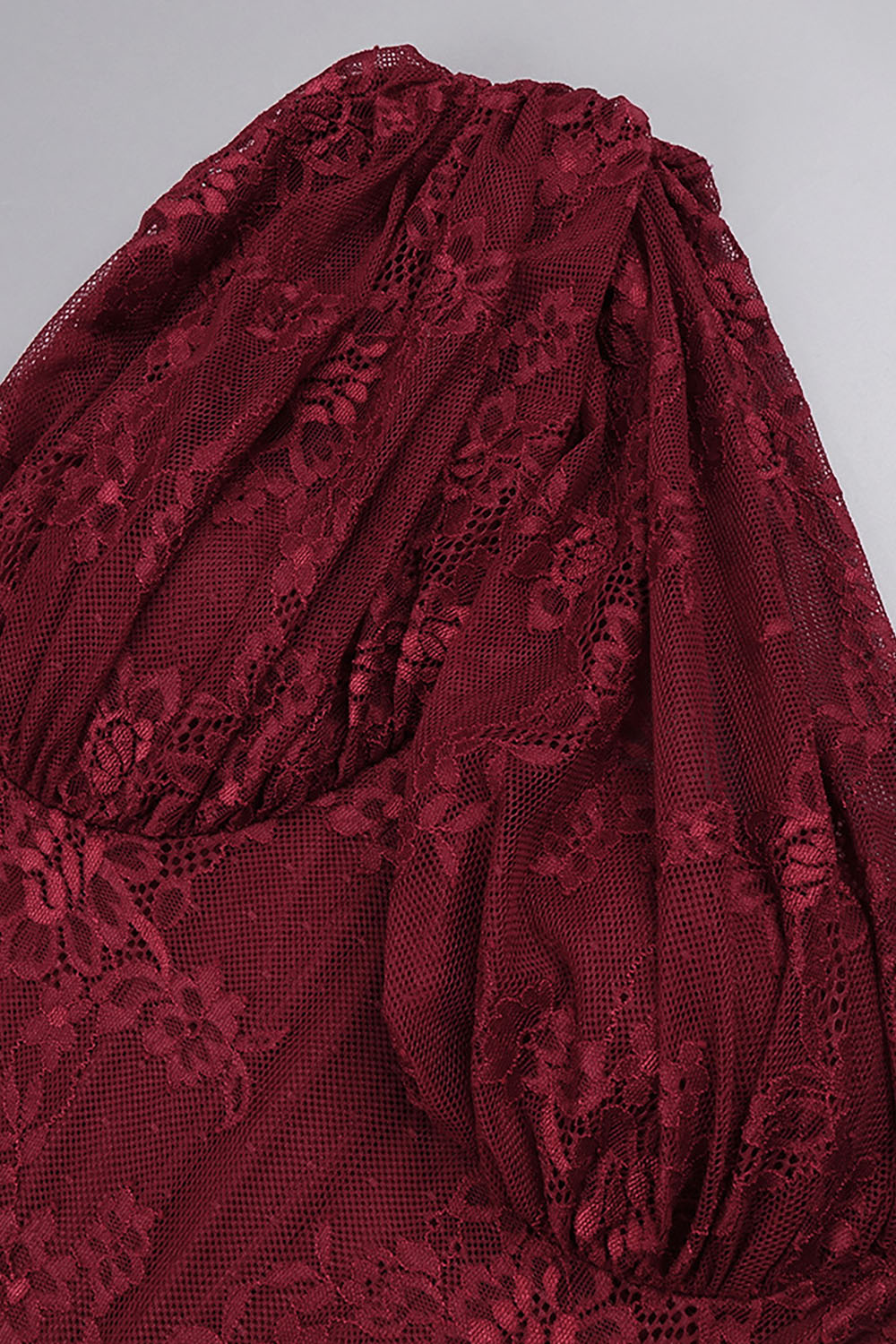 RHEA ONE SHOULDER LACE MAXI DRESS