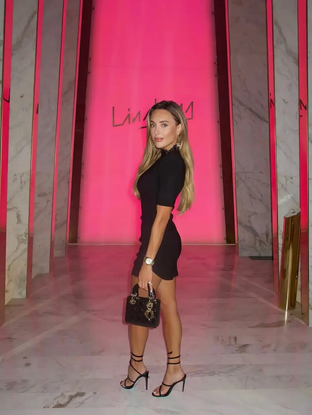 NELI LACE MINI DRESS