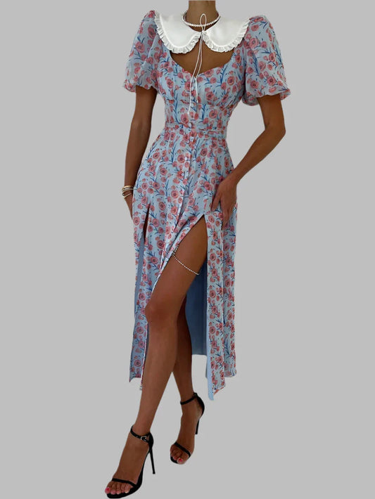 NELENI MIDI DRESS
