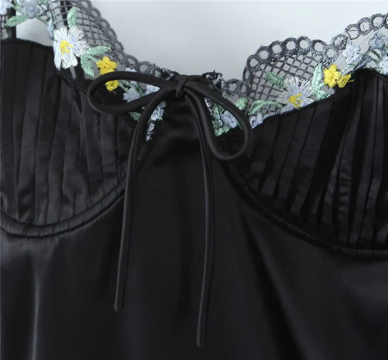 TRINETTE MINI DRESS BLACK