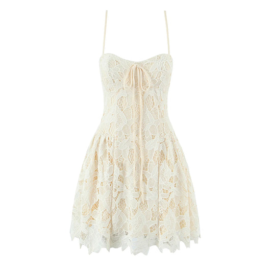 NERINA LACE MINI DRESS