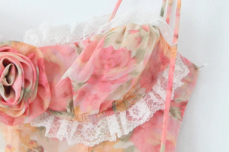 MIA FLORAL MINI DRESS