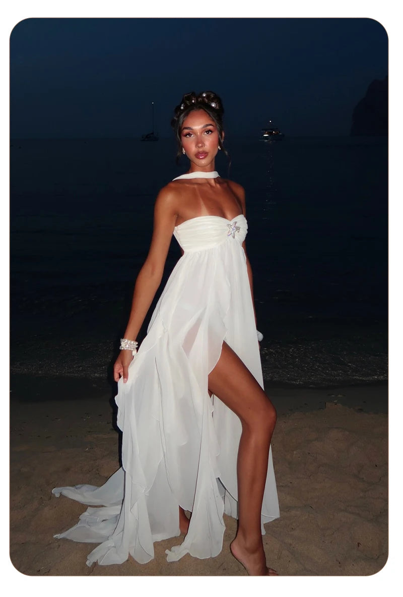 MORGAN RUFFLE DRESS