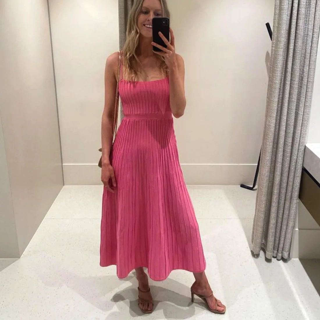 FREYA RIBBED MAXI DRESS